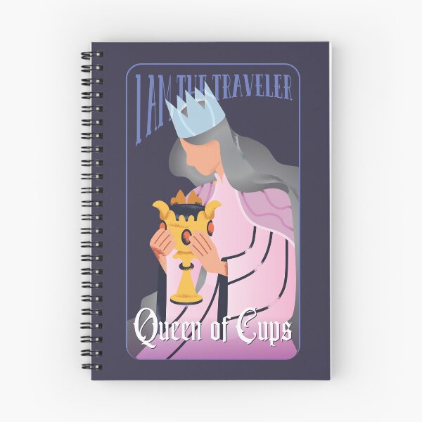 Aperçu de l'œuvre Reine des Coupes - Je suis la voyageuse créée et vendue par Yue Miko.