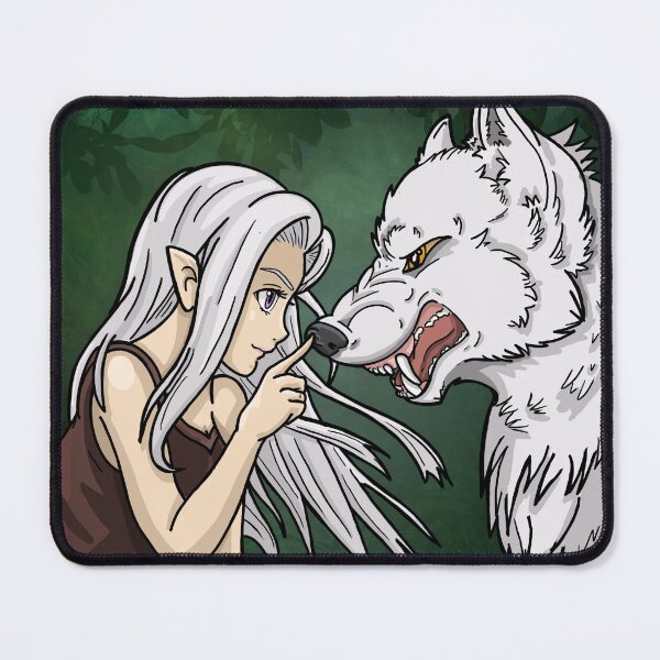 Artikelvorschau, Druide und Wolf entworfen und verkauft von LittleStoat.