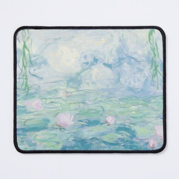 Item preview, Claude Monet Water Lilies Painting - Nymphéas, 1920 Art Print designed and sold by evermore-design.