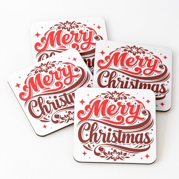 Item preview, Typography Marry Christmas designed and sold by manu-flor.