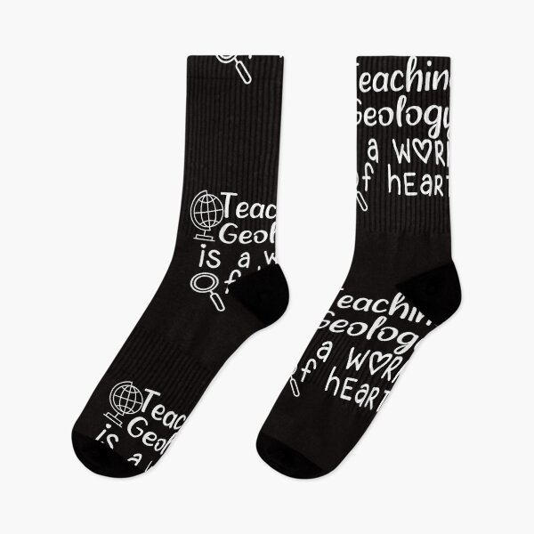 Item preview, Funny Teacher Quote Teaching Geology Is A Work Of Heart designed and sold by JustBeeAwesome.