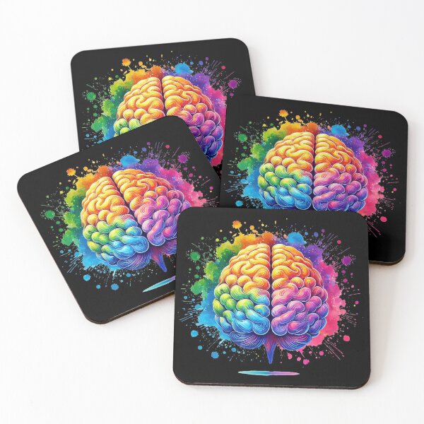 Item preview, Frontal Rainbow Brain designed and sold by Porosenok.