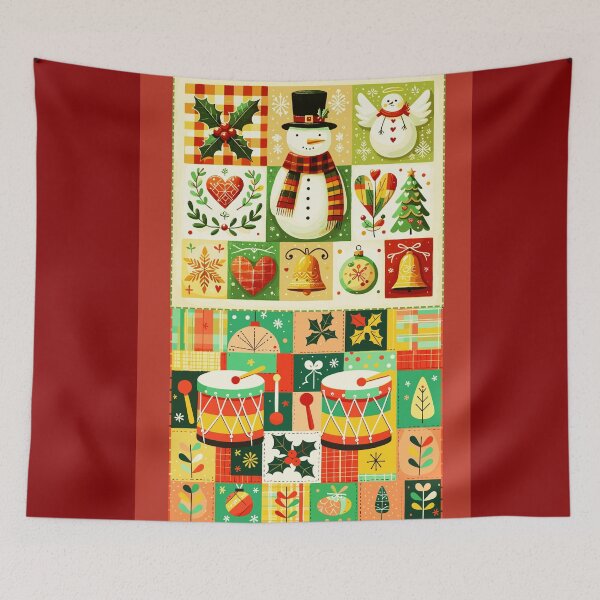 Item preview, CHRISTMAS PATCHWORK 3 designed and sold by Tammera.