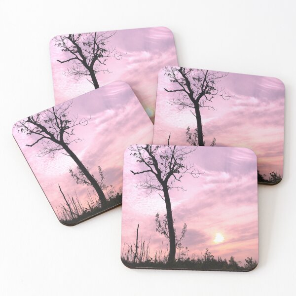 Item preview, Lonely tree on a purple sky designed and sold by Topmel.