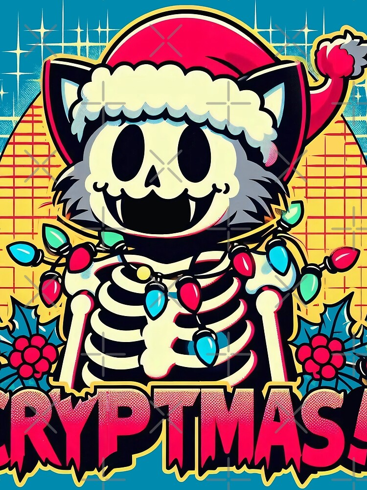 Thumbnail 3 of 3, Scarf, Cryptmas designed and sold by RafaelLima7.
