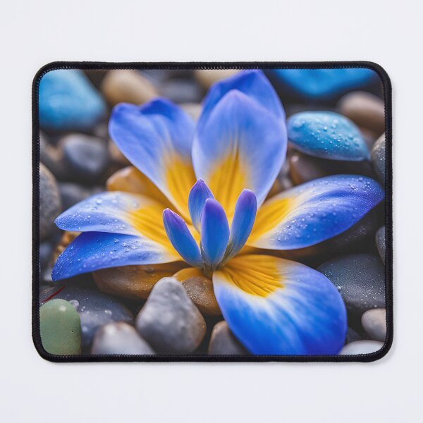 Item preview, Flower Between Stones designed and sold by Modern-Tropical.