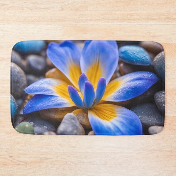 Item preview, Flower Between Stones designed and sold by Modern-Tropical.
