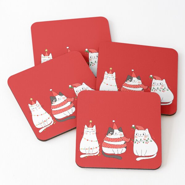 Item preview, Three Playful Cats Stirring Up Mischief On Christmas Day. designed and sold by Monday-15.