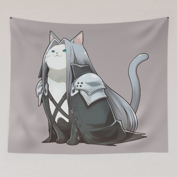 Item preview, Sephiroth Cat designed and sold by SchellStation.