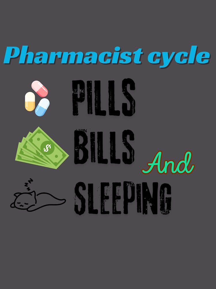 Thumbnail 6 of 6, Premium Oversized Hoodie, Pharmacist cycle designed and sold by Rx-Designs.