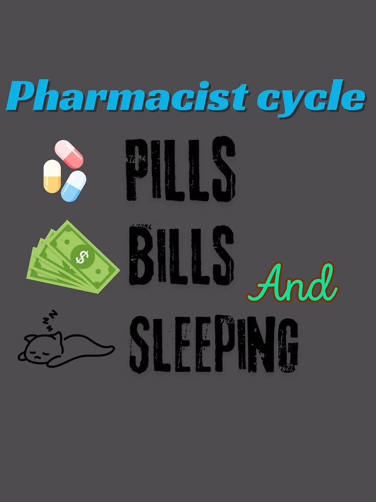 Thumbnail 6 of 6, Premium Oversized Sweatshirt, Pharmacist cycle designed and sold by Rx-Designs.