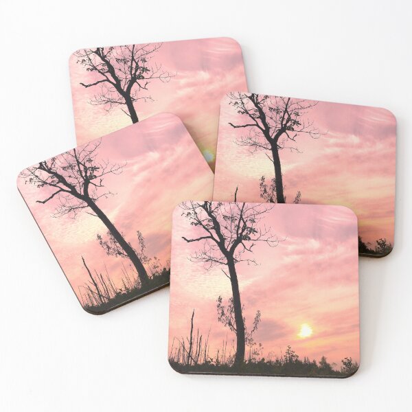 Item preview, Lonely tree on a pink sky designed and sold by Topmel.