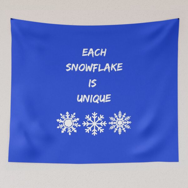Item preview, Each snowflake is unique snow lover snowing vibe snowfall lover designed and sold by Artstastic.