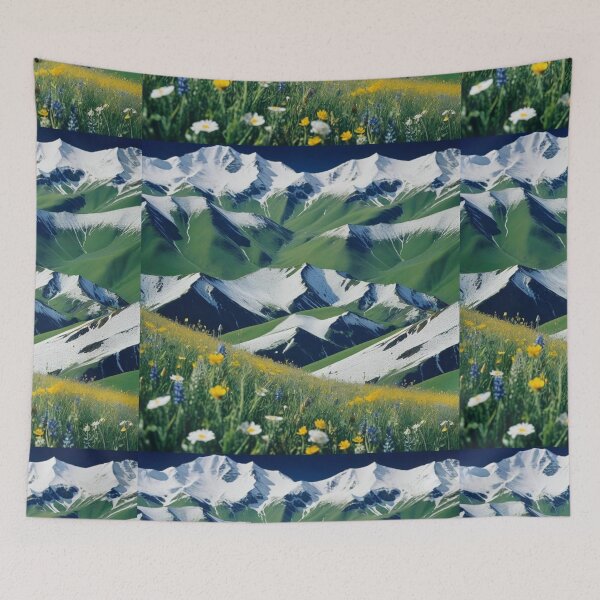 Item preview, Majestic Mountains: Seamless Patterns Inspired by Nature’s Peaks designed and sold by hjian8219.