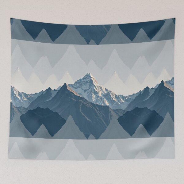 Item preview, Majestic Mountains: Seamless Patterns Inspired by Nature’s Peaks designed and sold by hjian8219.