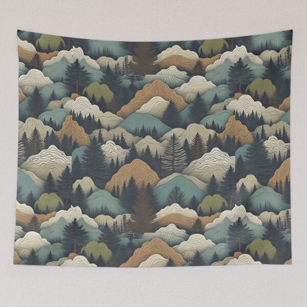 Item preview, Nature's Serenity: Seamless Patterns Inspired by the Outdoors designed and sold by hjian8219.