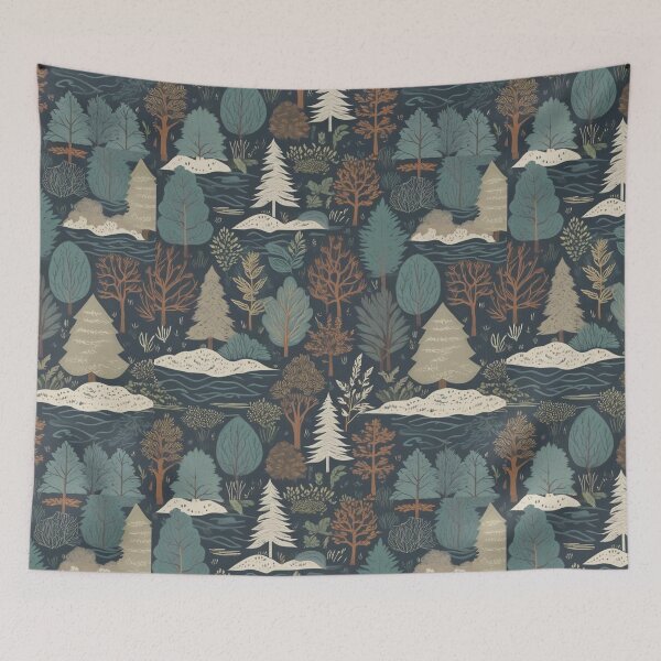 Item preview, Nature's Serenity: Seamless Patterns Inspired by the Outdoors designed and sold by hjian8219.