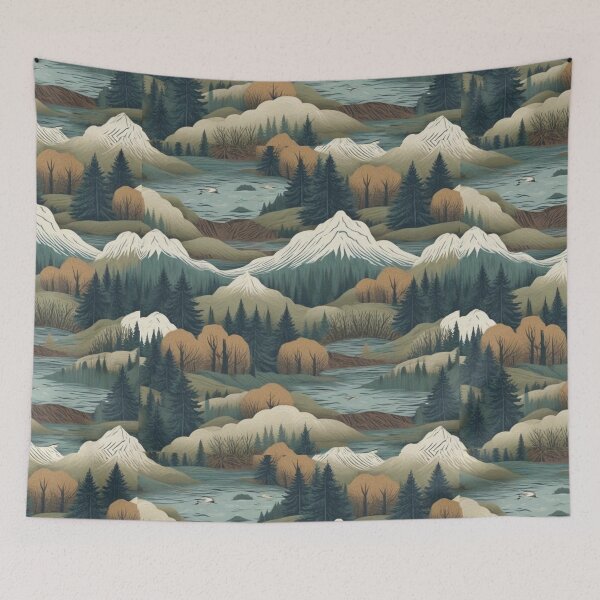 Item preview, Nature's Serenity: Seamless Patterns Inspired by the Outdoors designed and sold by hjian8219.