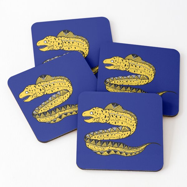 Item preview, Tribal Yellow Headed Moray Eel designed and sold by Steeb757.
