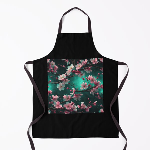 Item preview, Cherry Blossoms with black background designed and sold by melissabeta.