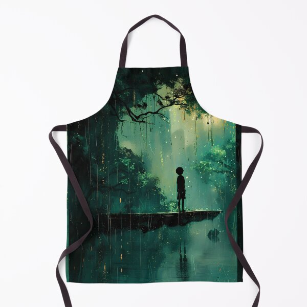 Item preview, Lonely figure on the shore designed and sold by IreneRuya.