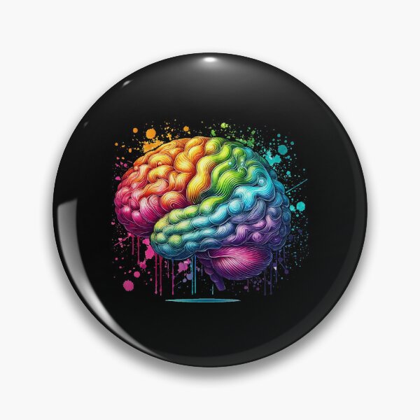 Item preview, Medial Rainbow Brain designed and sold by Porosenok.