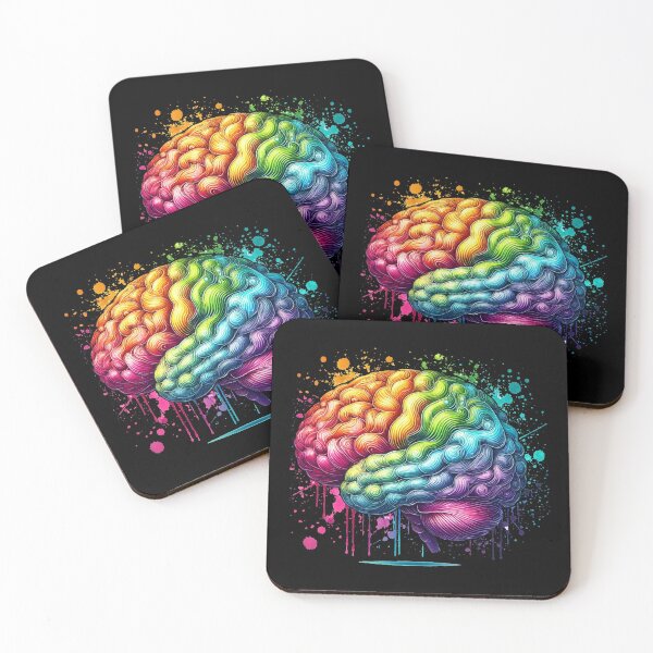 Item preview, Medial Rainbow Brain designed and sold by Porosenok.