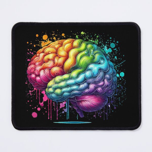 Item preview, Medial Rainbow Brain designed and sold by Porosenok.