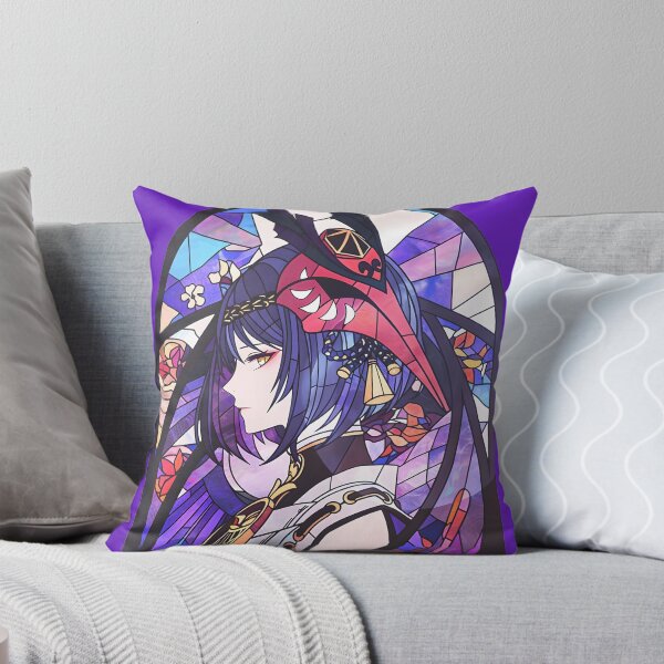 Item preview, Stained Glass Kujou Sara designed and sold by SchellStation.