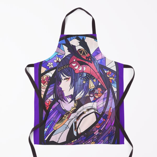 Item preview, Stained Glass Kujou Sara designed and sold by SchellStation.