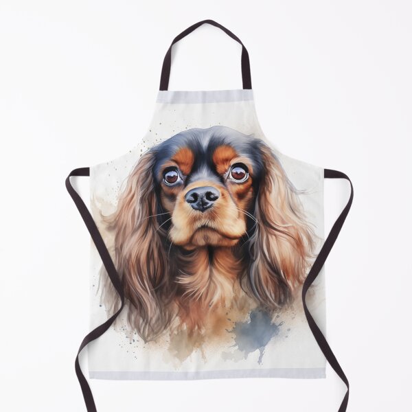Item preview, English Toy Spaniel Watercolor Portrait designed and sold by Samuelsboro.