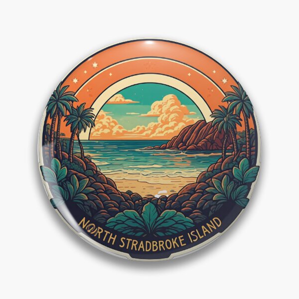 Item preview, Funny Souvenir tee moreton island australia designed and sold by AddlPoolart.