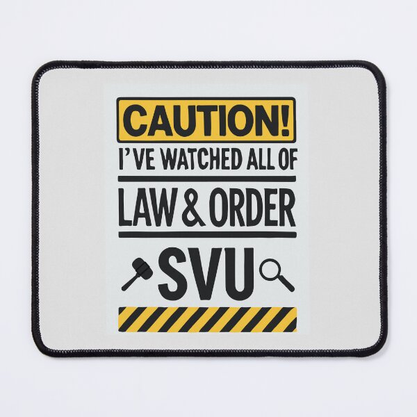 Item preview, CAUTION! I've Watched all of Law & Order designed and sold by Shrouded Unraveled.