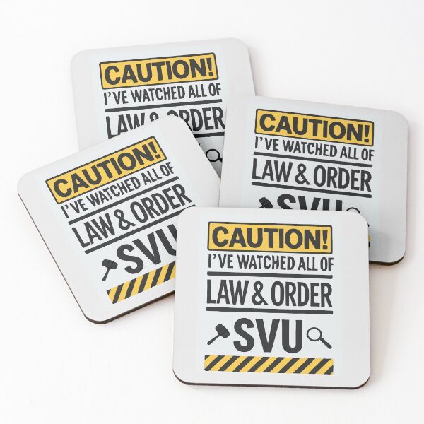 Item preview, CAUTION! I've Watched all of Law & Order designed and sold by Shrouded Unraveled.