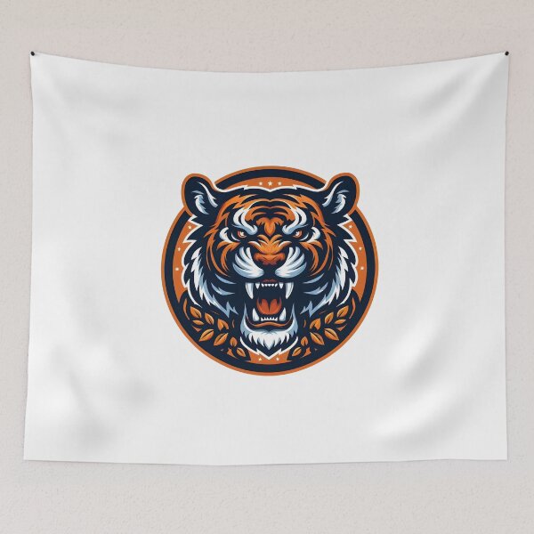 Item preview, The Indomitable Tiger designed and sold by ShihawyAhmad.
