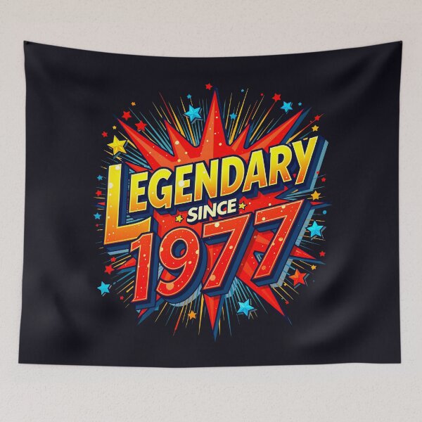 Item preview, Legendary Since 1977 Cool Birthday Quote designed and sold by TheArtOfPat.
