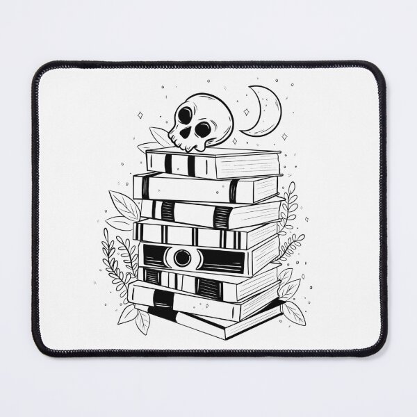Item preview, Skull and Bookstack designed and sold by Booneb.