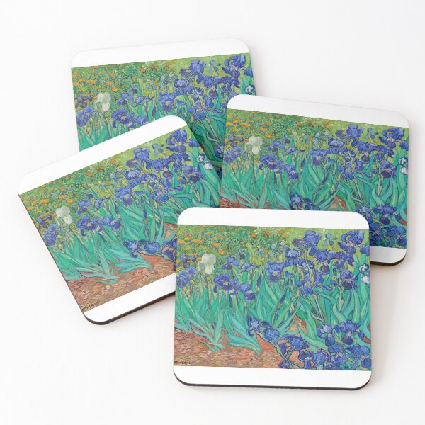 Item preview, vincent van gogh irises, 1889 designed and sold by melissabeta.