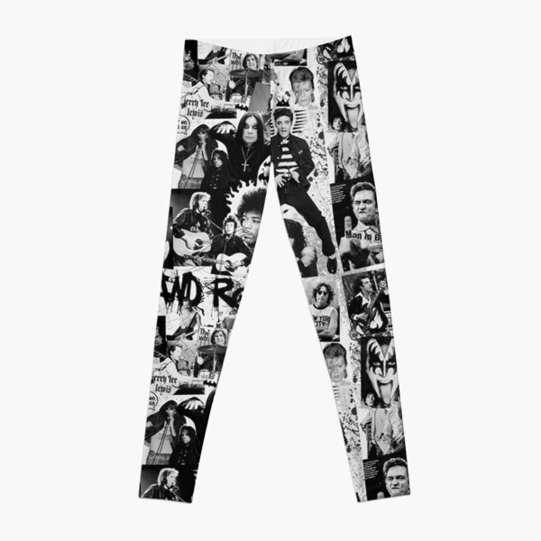 ROCK AND ROLL Tapestry Leggings