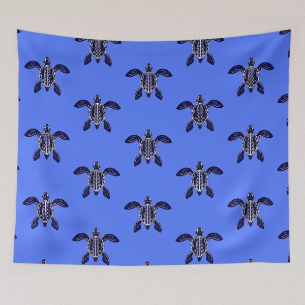 Item preview, Tribal Blue Leatherback Sea Turtle designed and sold by Steeb757.