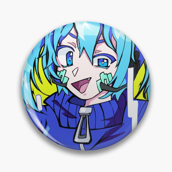 Vista previa del artículo con la obra «Ene de Kagerou Project, chica anime», diseñado y vendido por JustNiko.