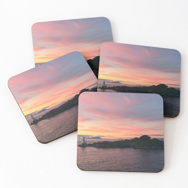 Item preview, Last Light Lighthouse - Sunset in Strahan Tasmania Australia designed and sold by Norman Repacholi | Keystone Photography.