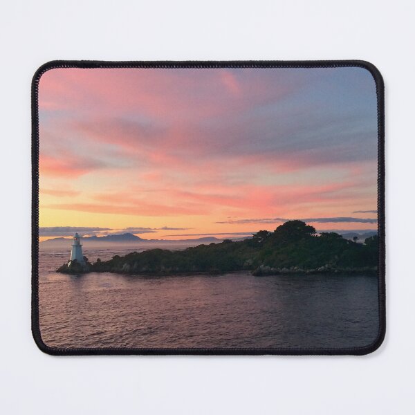 Item preview, Last Light Lighthouse - Sunset in Strahan Tasmania Australia designed and sold by Norman Repacholi | Keystone Photography.