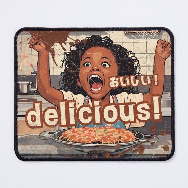 Item preview, Okonomiyaki is good! Black little girl version designed and sold by siamnekochan.
