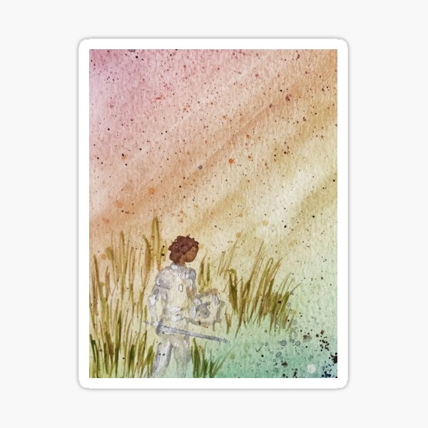 Knight of Rainbows Sticker