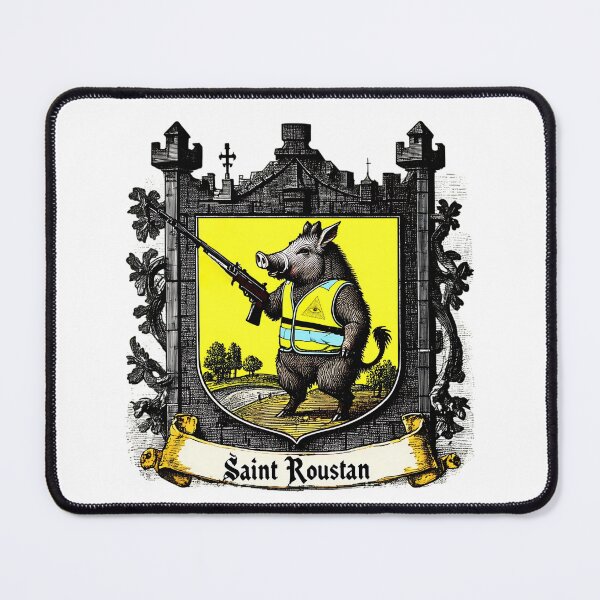 Item preview, Coat of arms of the village of Saint Roustan designed and sold by Real Life.