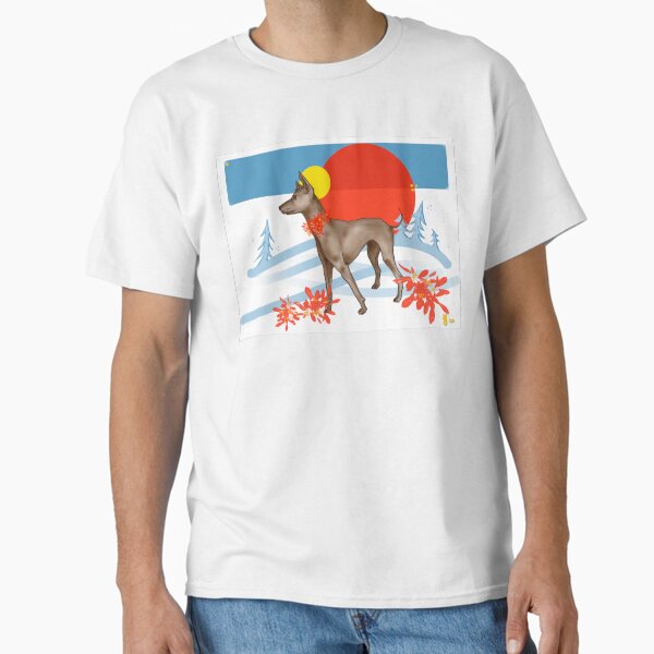 Item preview, Perro Xolo Navideño Sol Luna Nieve designed and sold by HillbillyGirl.