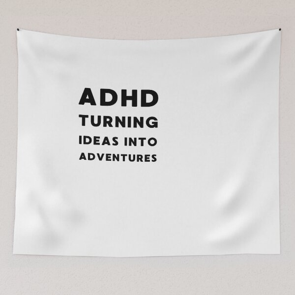 Item preview, ADHD: Turning Ideas Into Adventures | Gifts for adhd designed and sold by PakoArtStudio.
