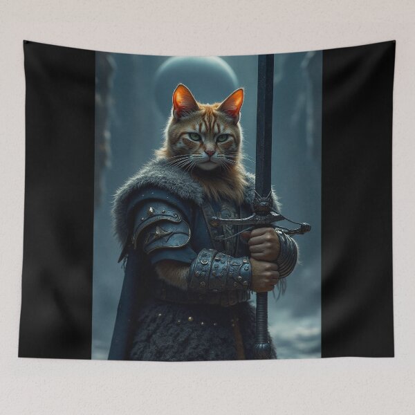 Item preview, Viking Cat worrier  designed and sold by NPC-Trader.