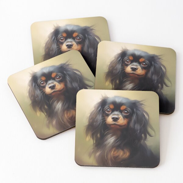 Item preview, English Toy Spaniel Impressionist Portrait designed and sold by Samuelsboro.